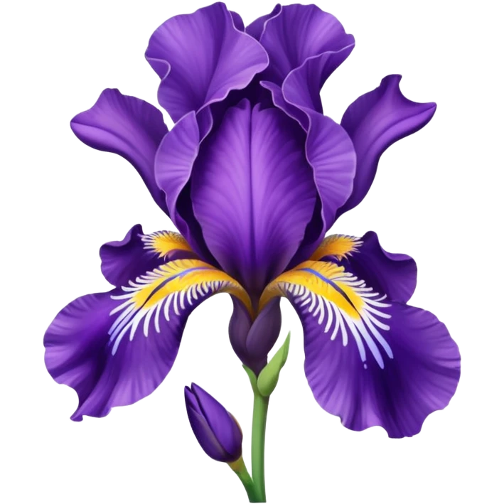Iris  flower emoji