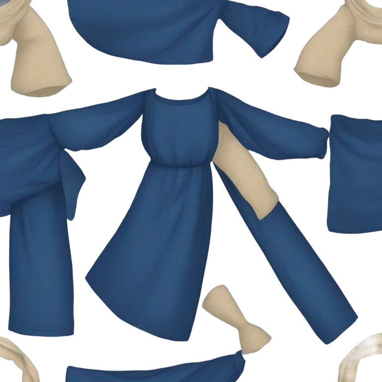 medieval shirt blue emoji