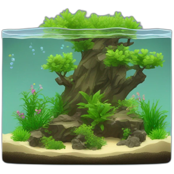 aquascaping aquairum emoji