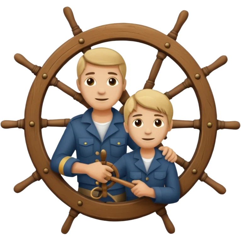 Helmsman emoji