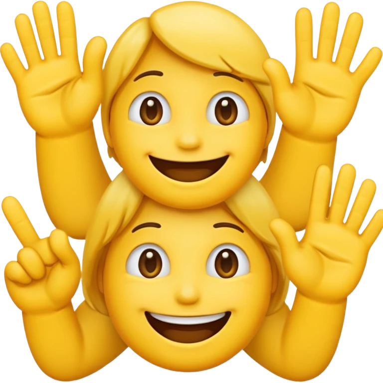 make emoji with seven figer emoji