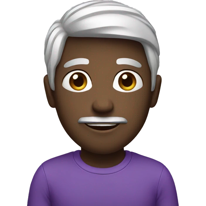 Purple  emoji