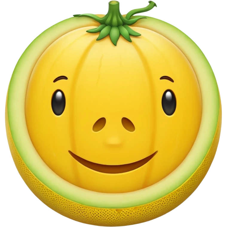 yellow melon emoji