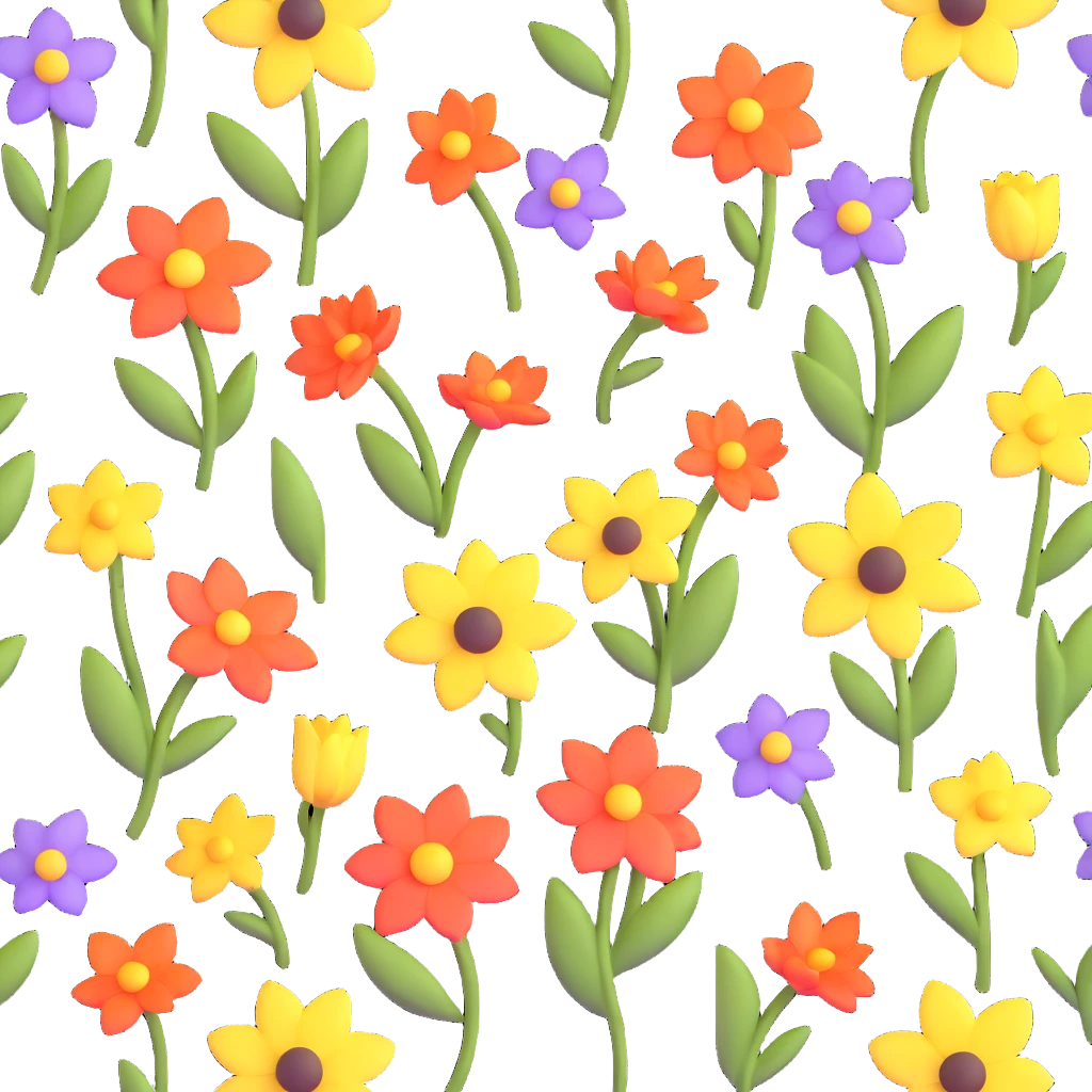 spring flowers in bloom emoji