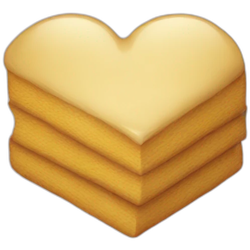 Cœur en or  emoji