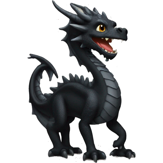 black dragon emoji