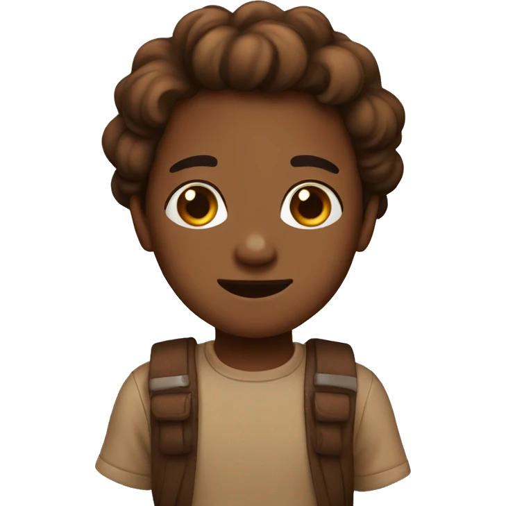 Cute and Brown emoji