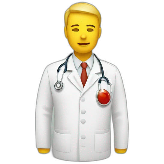 Médicament rouge et jaune emoji