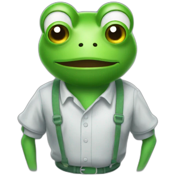 Wetterfrosch Mann  emoji