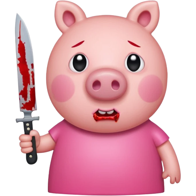 pepa pig de killer emoji