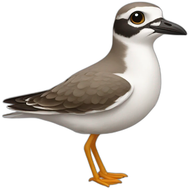 flying plover emoji