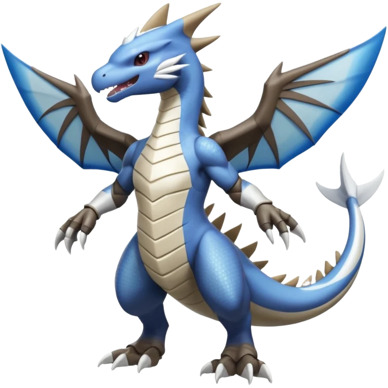 Shiny Koraidon-Latios-Marowak-Gabite-Fakémon-hybrid-creature (full body)  emoji