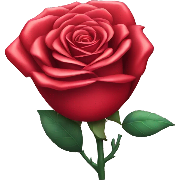 Diamond red rose  emoji