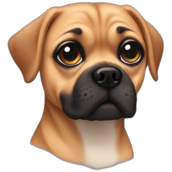 Puggle emoji