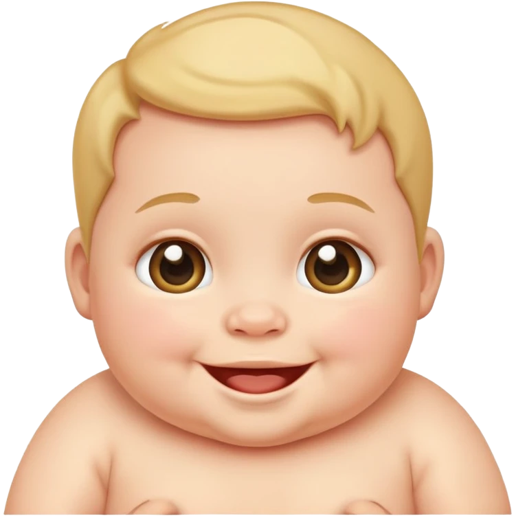 Happy baby emoji