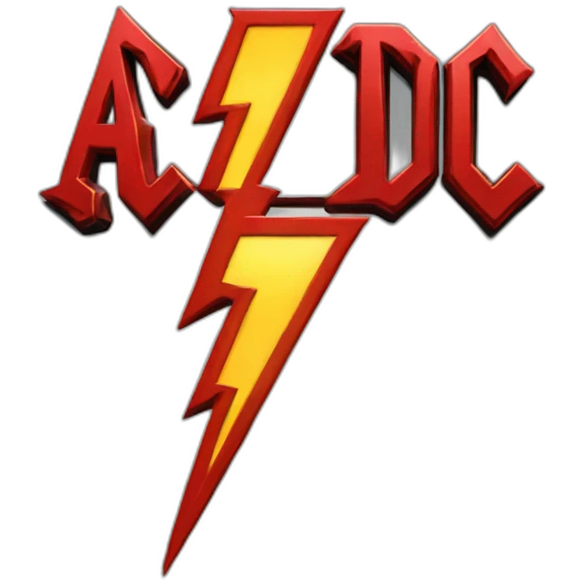 Acdc logo emoji