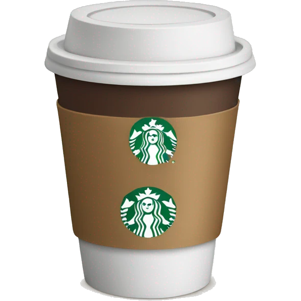 starbucks coffee cup emoji
