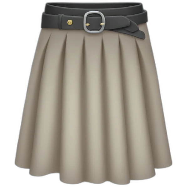 skirt up emoji
