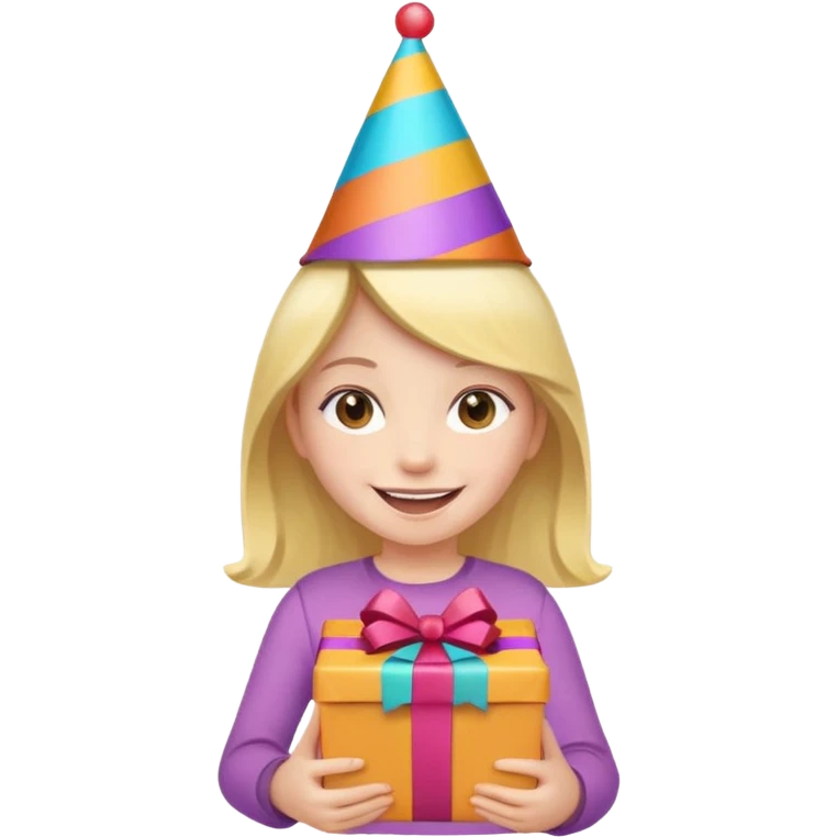 Девочка на празднике каляды emoji