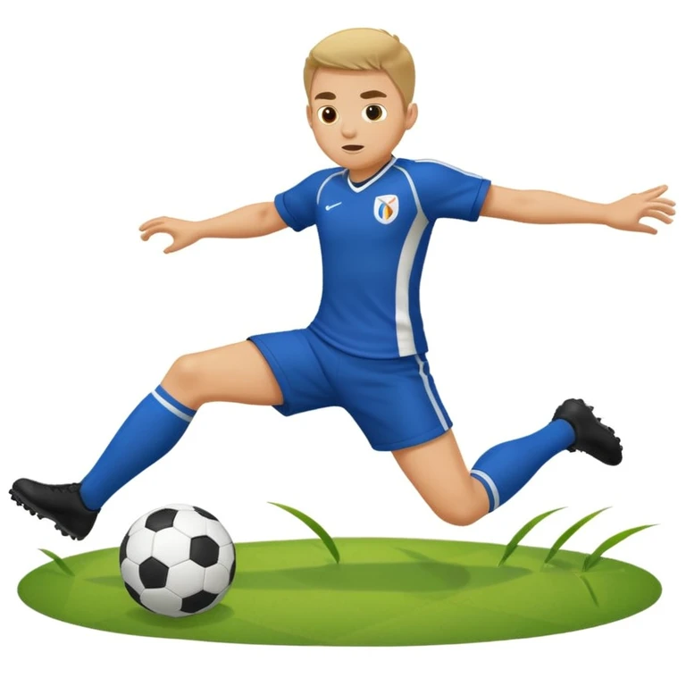 Slide tackle emoji