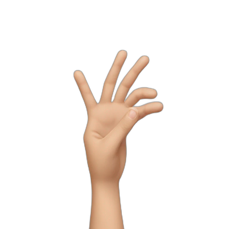 Hand on the head emoji