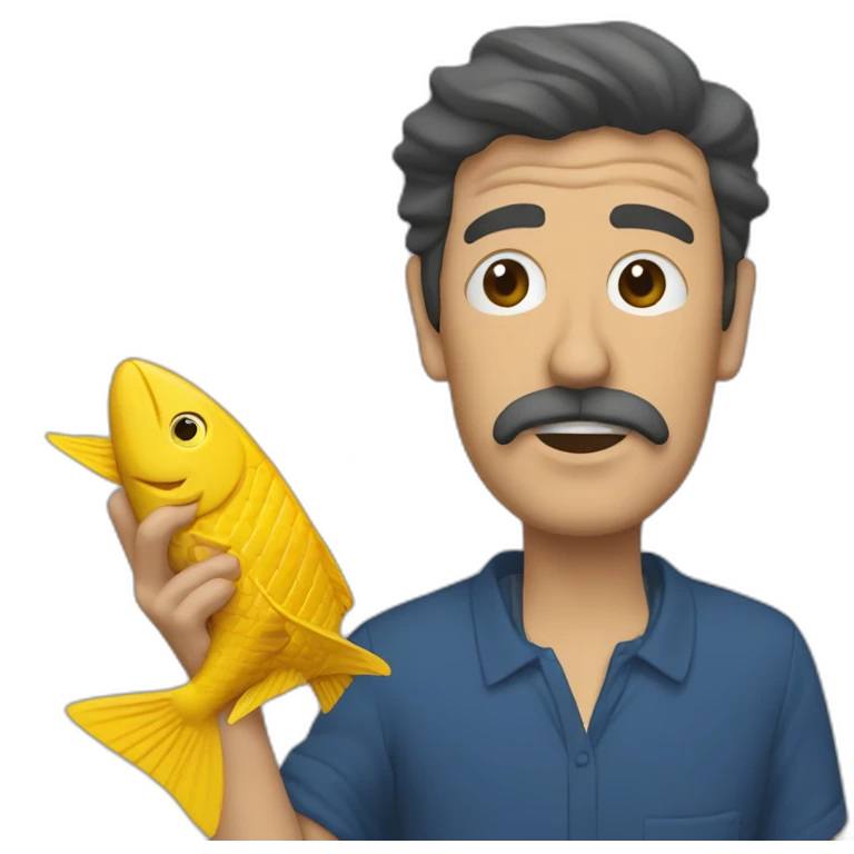 el pez por la boca muere emoji