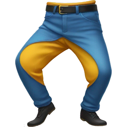 Dancing pants emoji