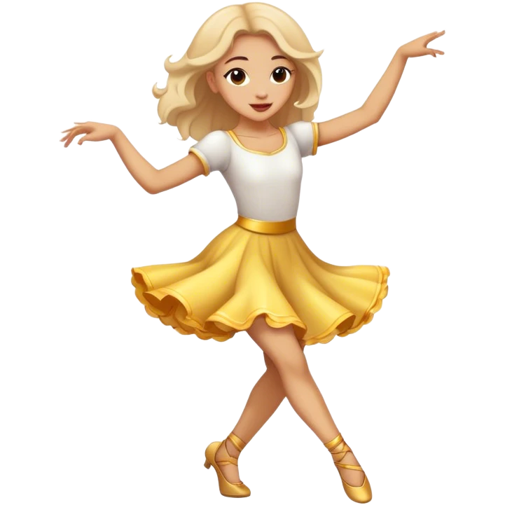 girl dancing emoji