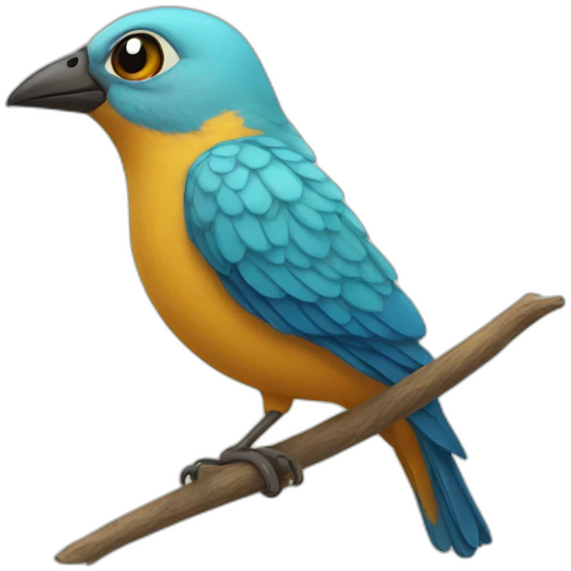 pajaro humano emoji