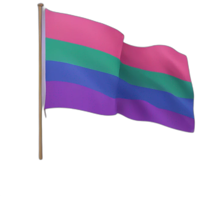 bi flag emoji