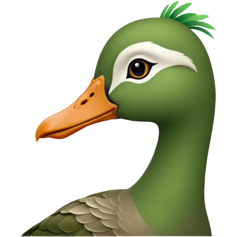 green goose long neck emoji