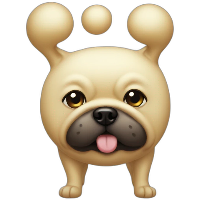 party blob dog emoji