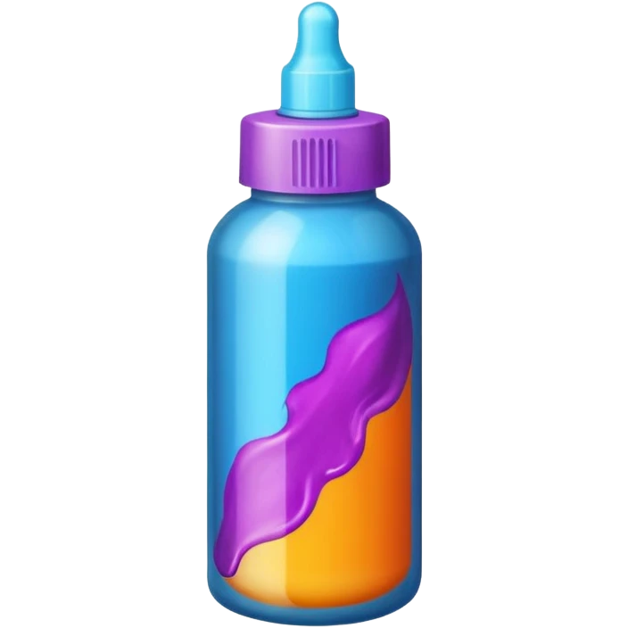 Bottle of Hair dye emoji