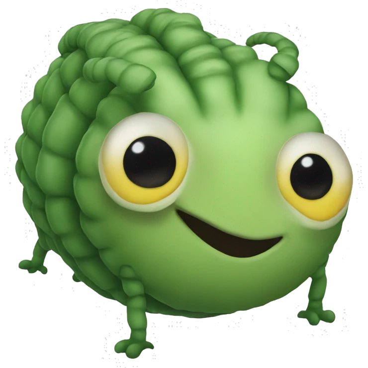 The larva emoji
