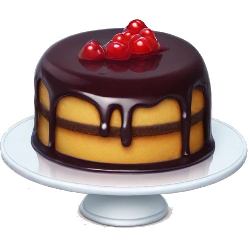 Cake jelly at emoji