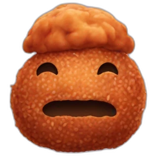 meatball without a face emoji
