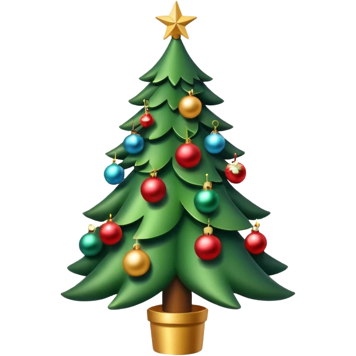 Christmas tree emoji