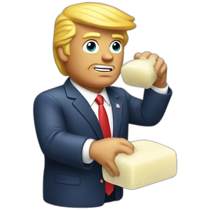 trump-holding-soap emoji