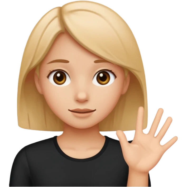 meme with girl saying hey awkwardly emoji