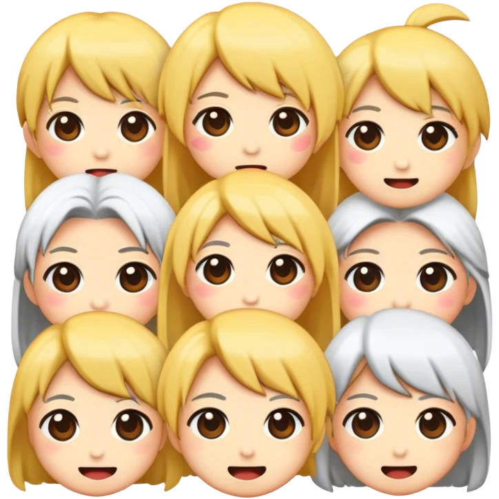 Emoji animes fofos emoji