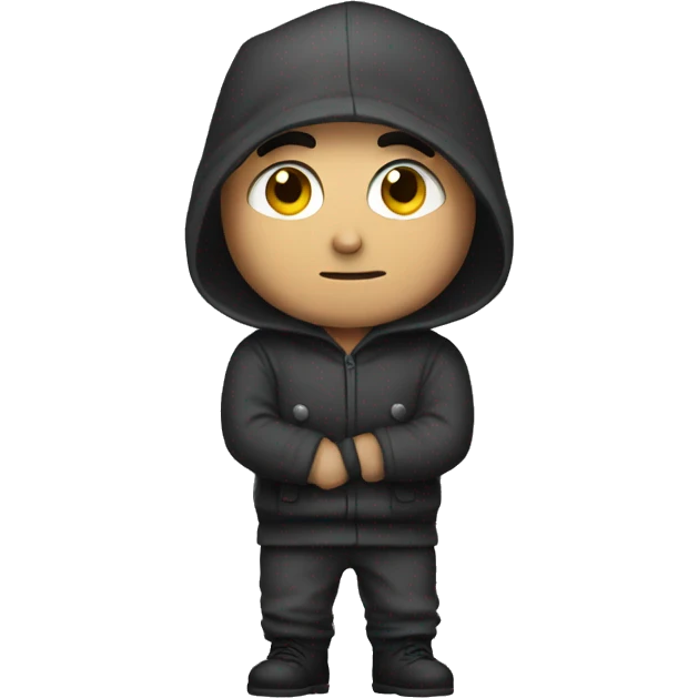 thief in prison clothes emoji