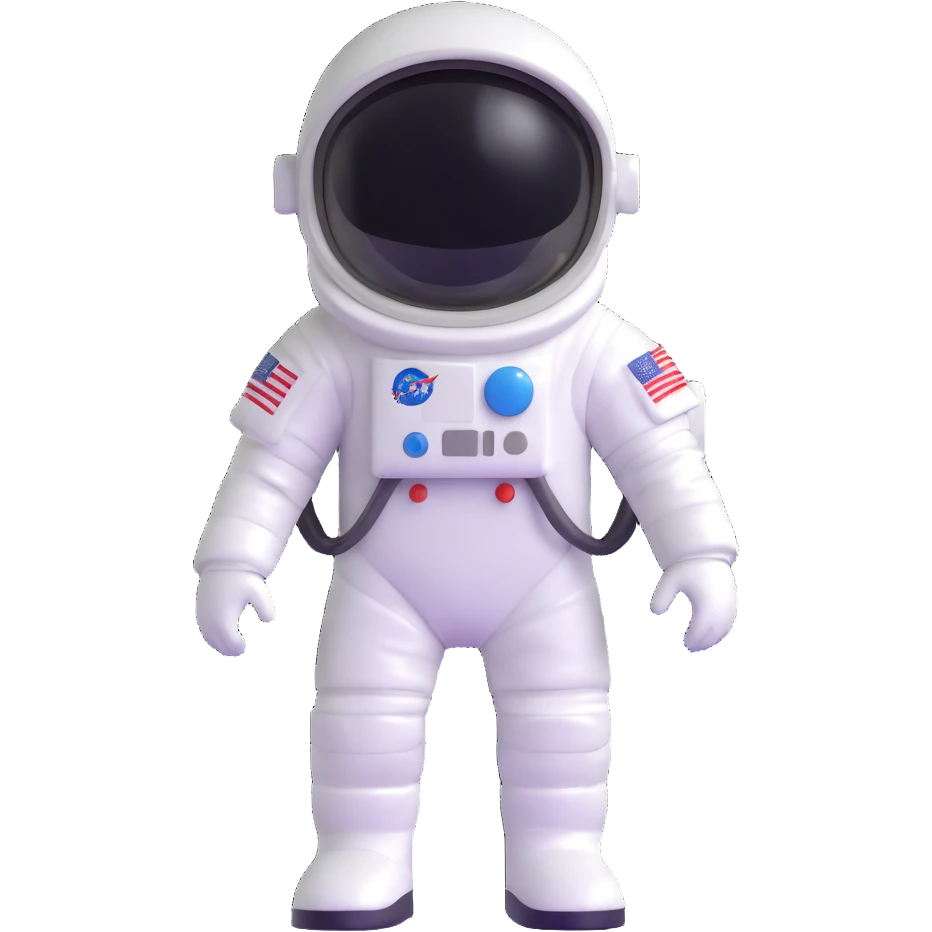 astronaut in space emoji