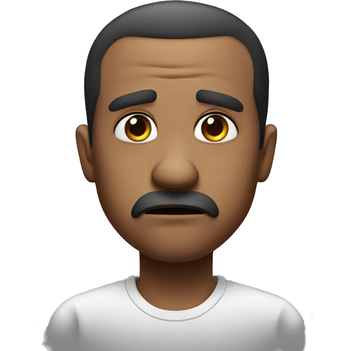 Disgusted judging face ￼ emoji