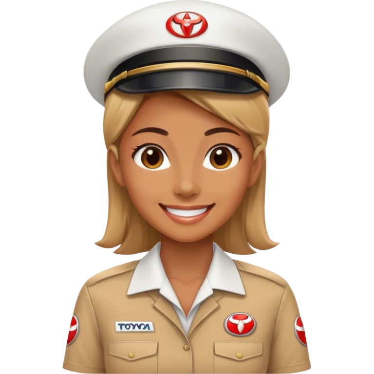 woman working at toyota emoji