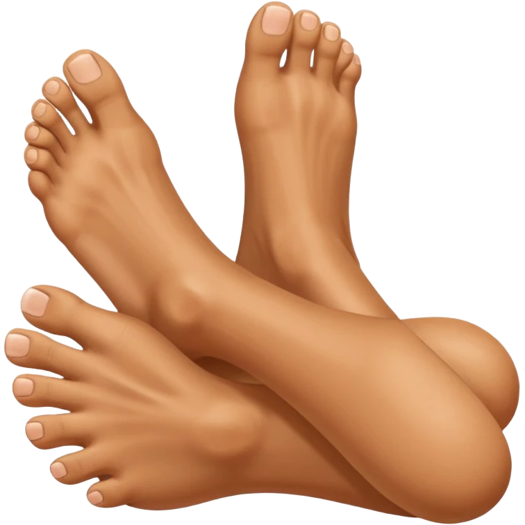 Foot that looks like a thumbs up emoji