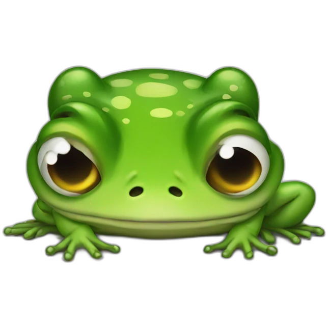 Bad frog emoji