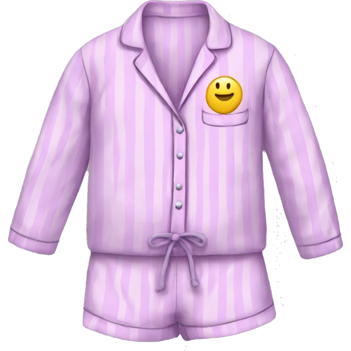 Pajama set emoji
