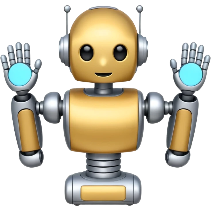 Scheduling automation robot assistant emoji