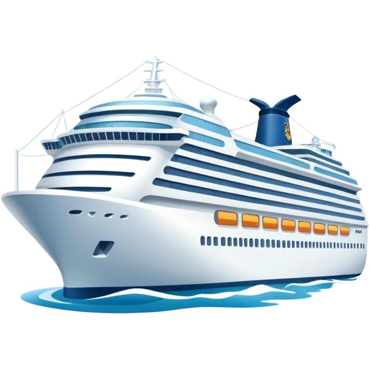 Cruise ship emoji