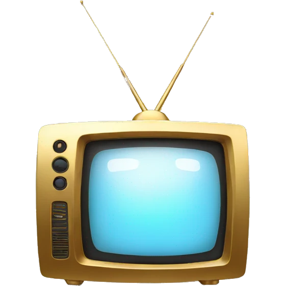 gold tv emoji